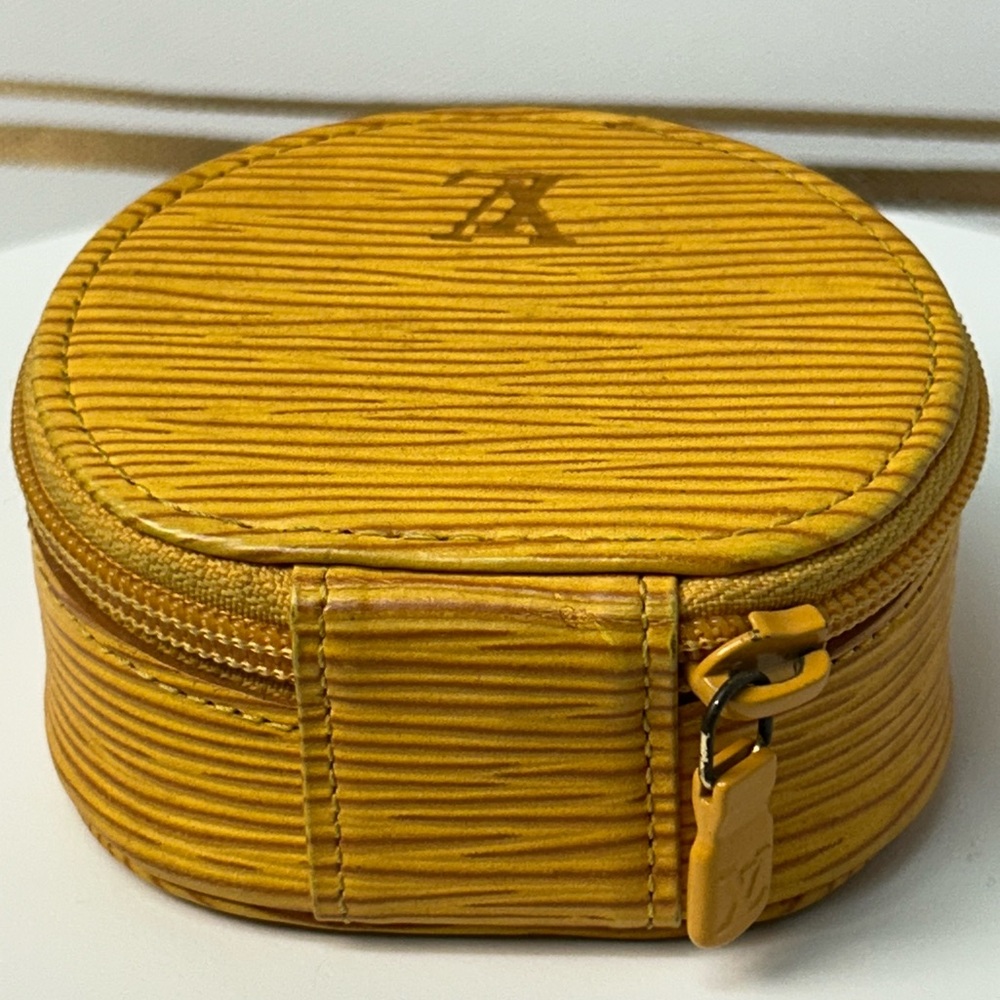 LOUIS VUITTON Epi Ecrin Bijoux Leather Jewelry Travel Case ππ - Picture 7 of 17